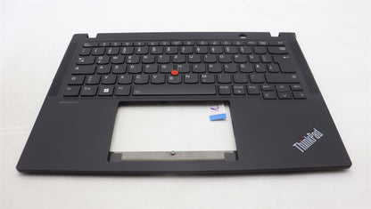 Lenovo ThinkPad X13 Gen 4 Palmrest Cover Keyboard German Black 5M11L85936
