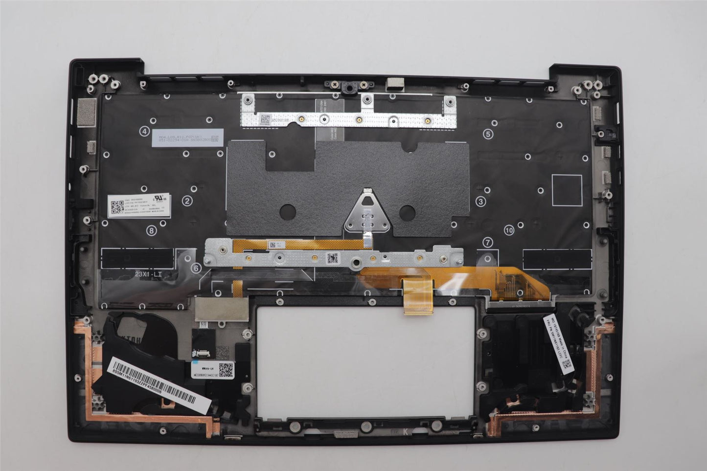 Lenovo MECH_ASM GRP_KBD_BZL_BEL_WW_DB_LTN 5M11N61193