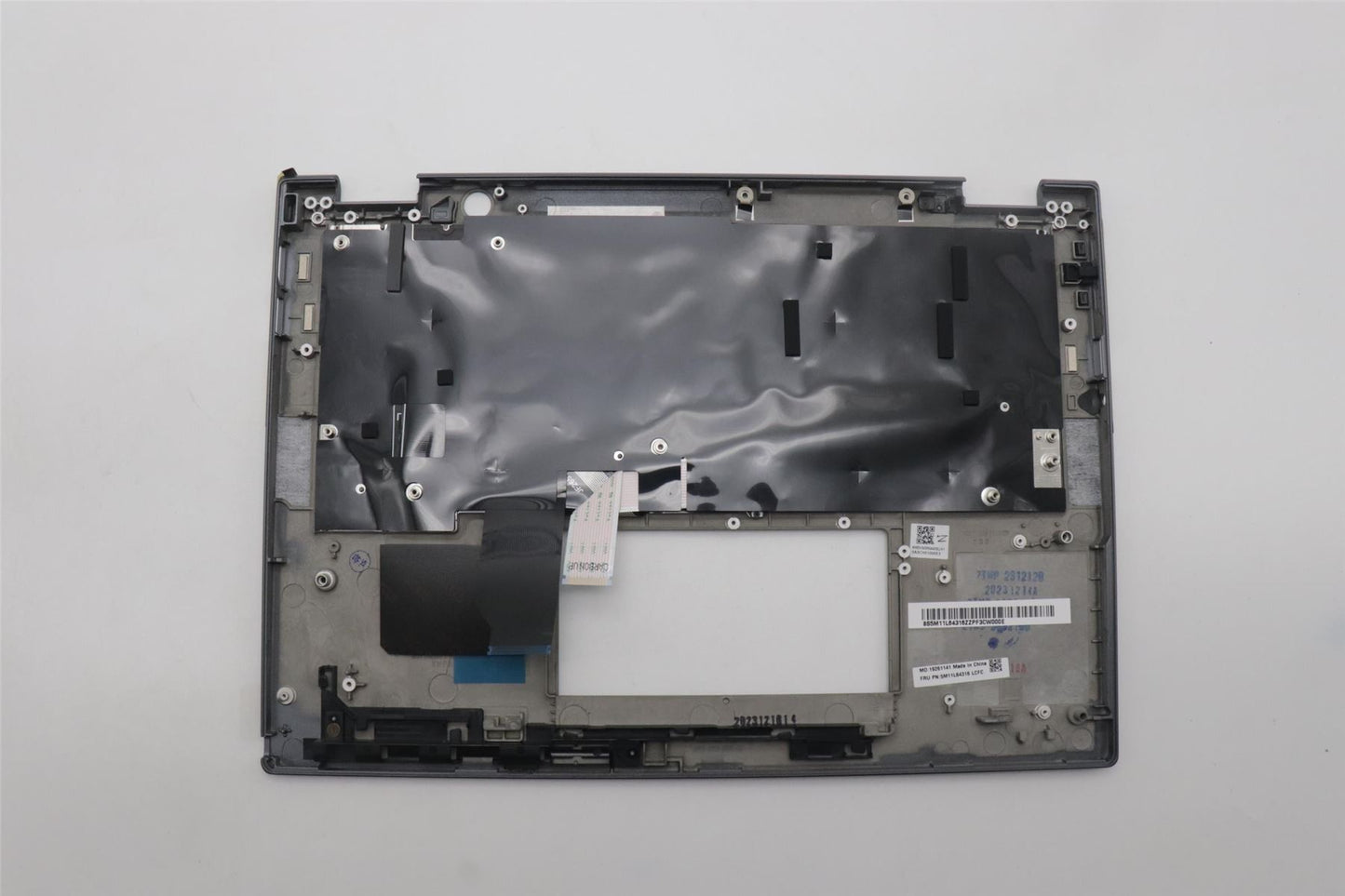 Lenovo ThinkPad X13 Gen 4 Keyboard Palmrest Top Cover Grey Backlit 5M11L64316