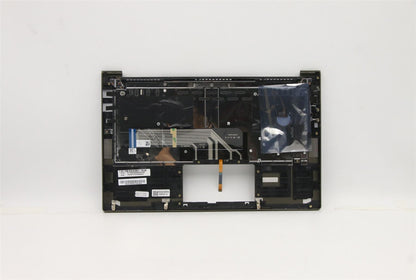 Lenovo IdeaPad 7 14ITL05 Keyboard Palmrest Top Cover German Dark Moss 5CB1B05353