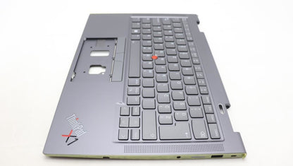 Lenovo ThinkPad X1 8th Gen Keyboard Palmrest Top Cover Slovenian Grey 5M11H62323