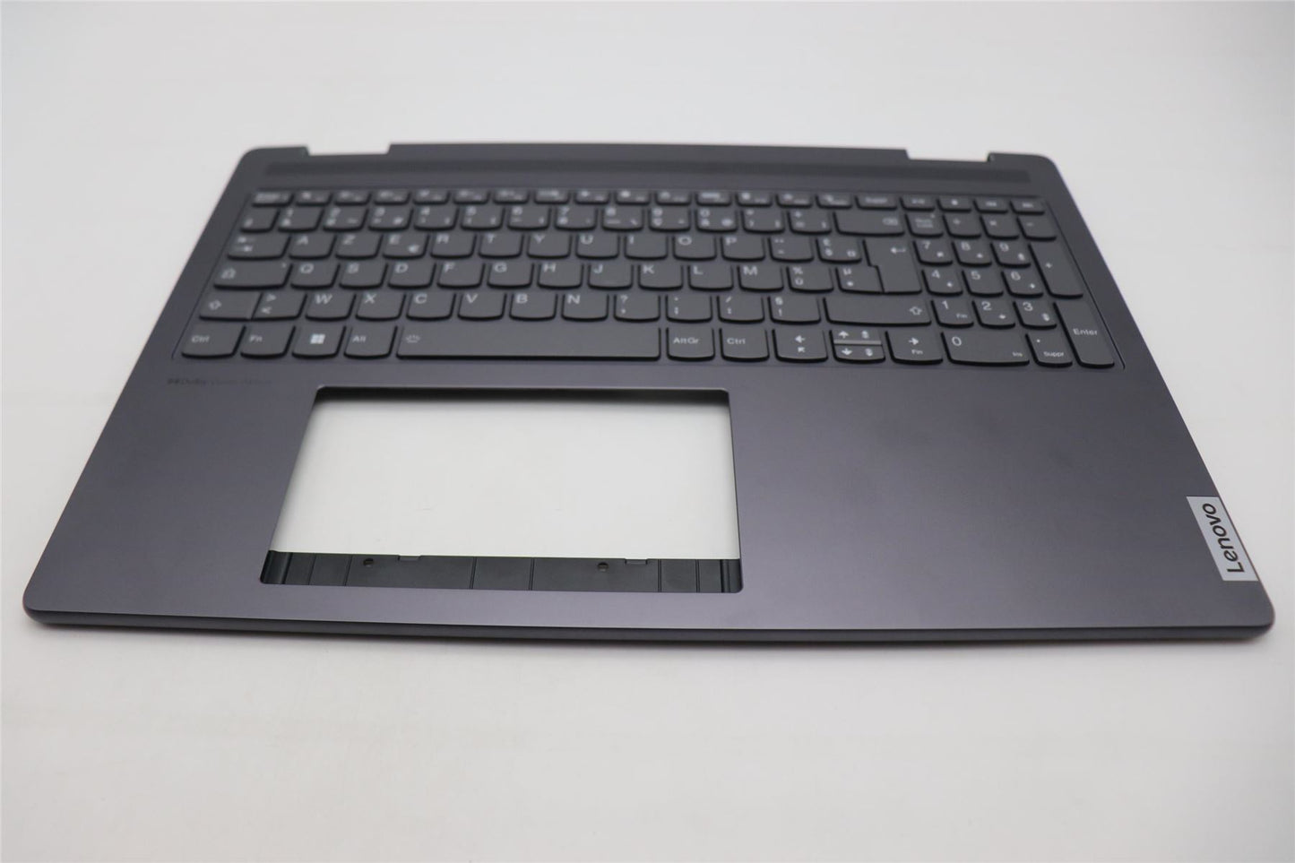 Lenovo Yoga 7 16IRL8 Keyboard Palmrest Top Cover French Storm Grey 5CB1L31896