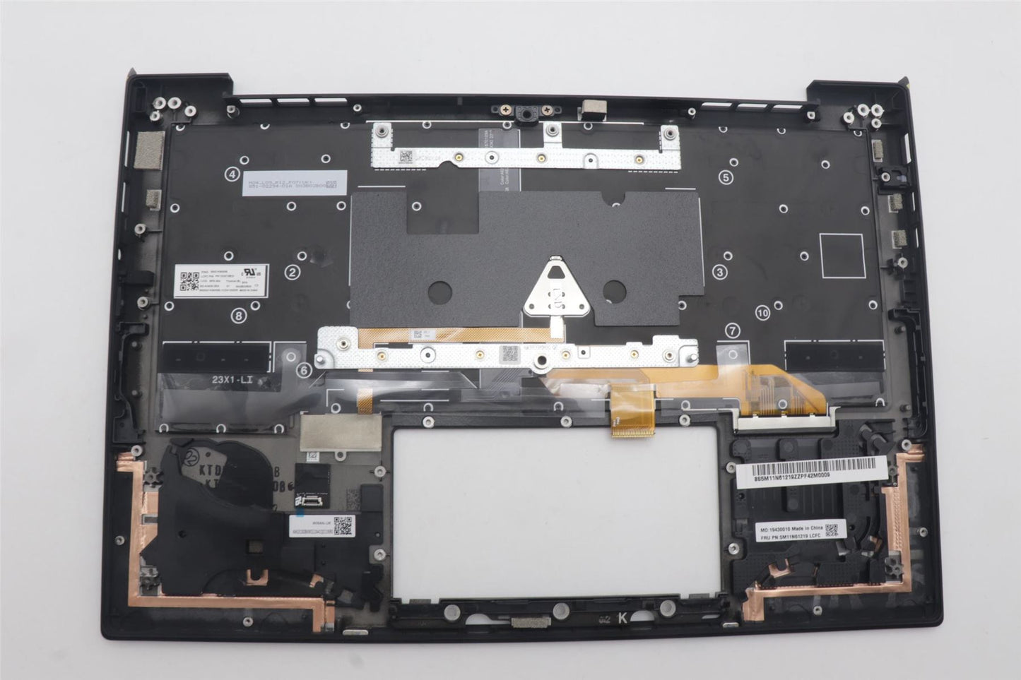 Lenovo MECH_ASM GRP_KBD_BZL_SPA_WW_DB_LTN 5M11N61219