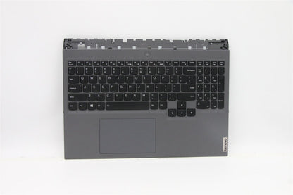 Lenovo Legion 5 Pro-16ITH6H Keyboard Palmrest Top Cover US Grey 5CB1D05361