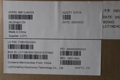 Lenovo ThinkPad X13 Gen 4 Keyboard Palmrest Top Cover Estonian Black 5M11L64103