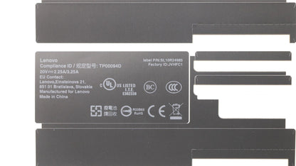 Lenovo LABEL Dooku2 FRU SYSTEM label, Black 02DL905