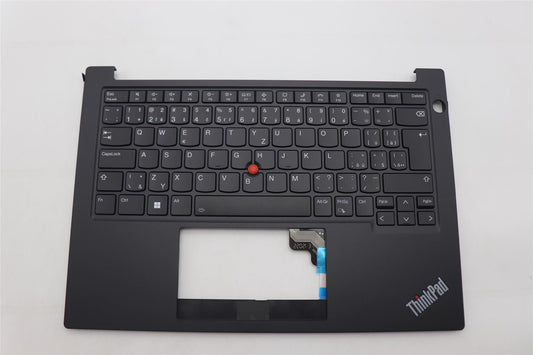 Lenovo ThinkPad E14 Gen 5 s Keyboard Palmrest Top Cover Black Backlit 5M11L60890