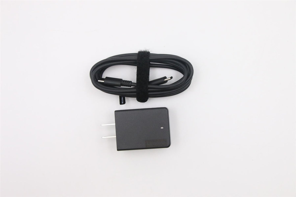 Lenovo AC_ADAPTER,Type-C,45W,2P,N/A,Black 45W USB-C 2 Pin AC Charger Adapter 01FJ384