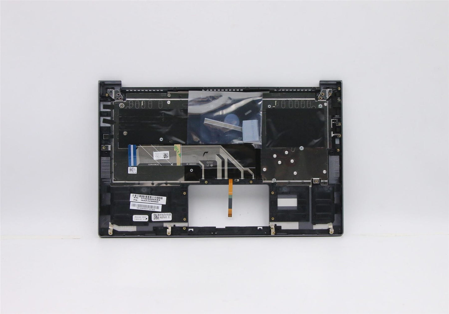 Lenovo Yoga 7-14IIL05 Keyboard Palmrest Top Cover Czech Grey 5CB0X55866