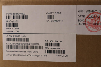 Lenovo Upper Case ASM_SWS L82H7 SD FP BLD 5CB1C04500