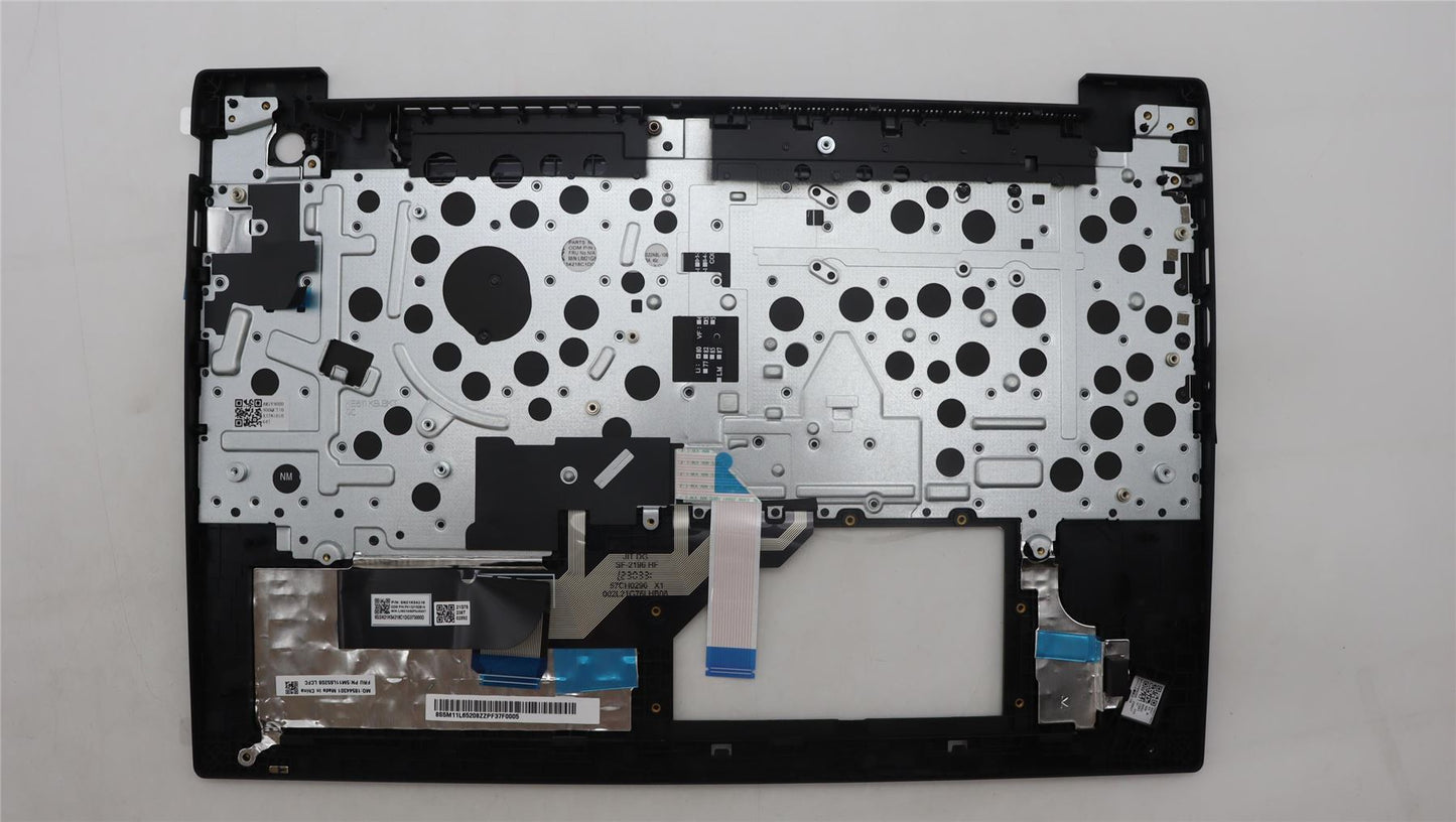 Lenovo ThinkPad E16 Gen 1 Keyboard Palmrest Top Cover French Black 5M11L65208