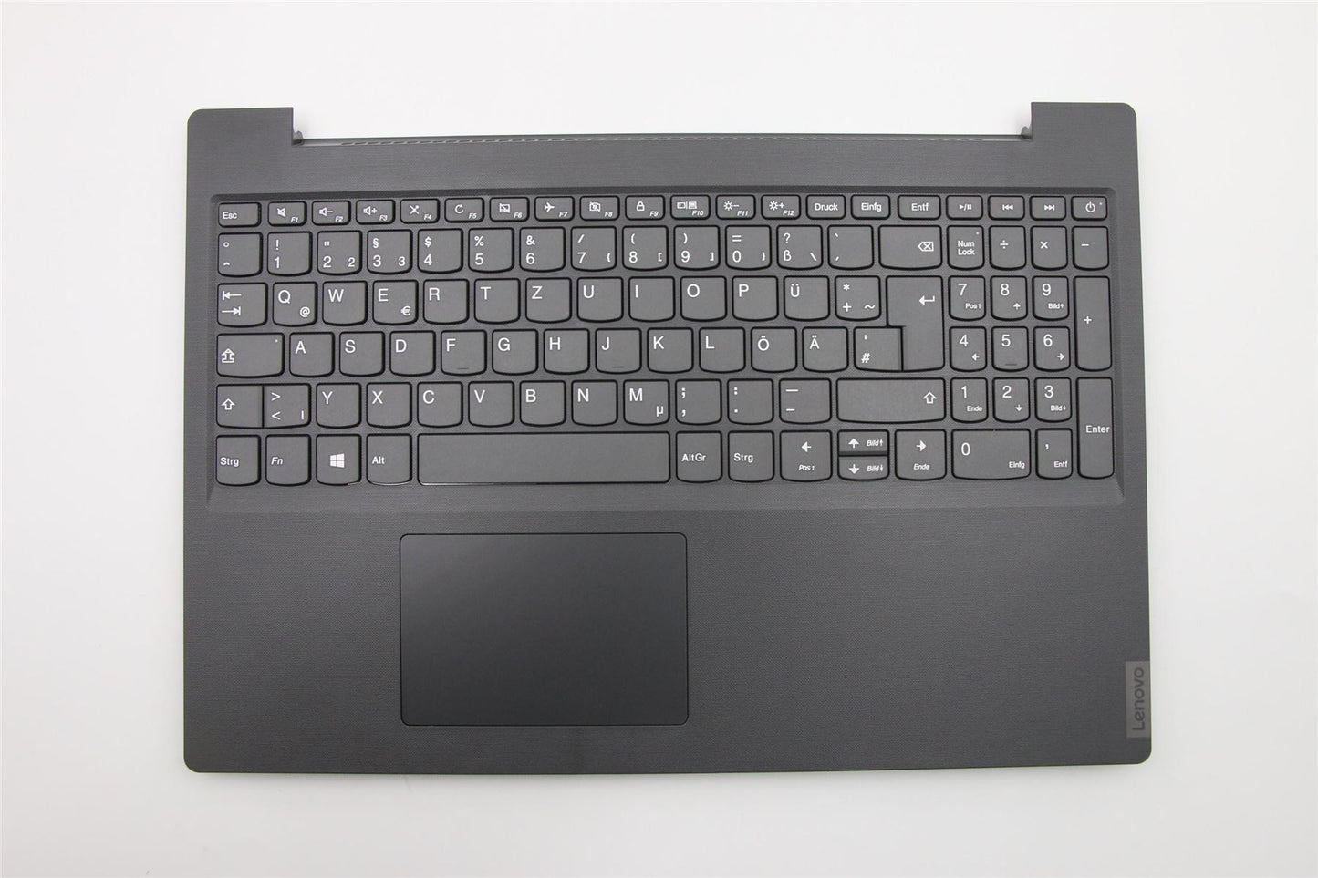 Lenovo V155-15API Keyboard Palmrest Top Cover German Grey 5CB0U42642