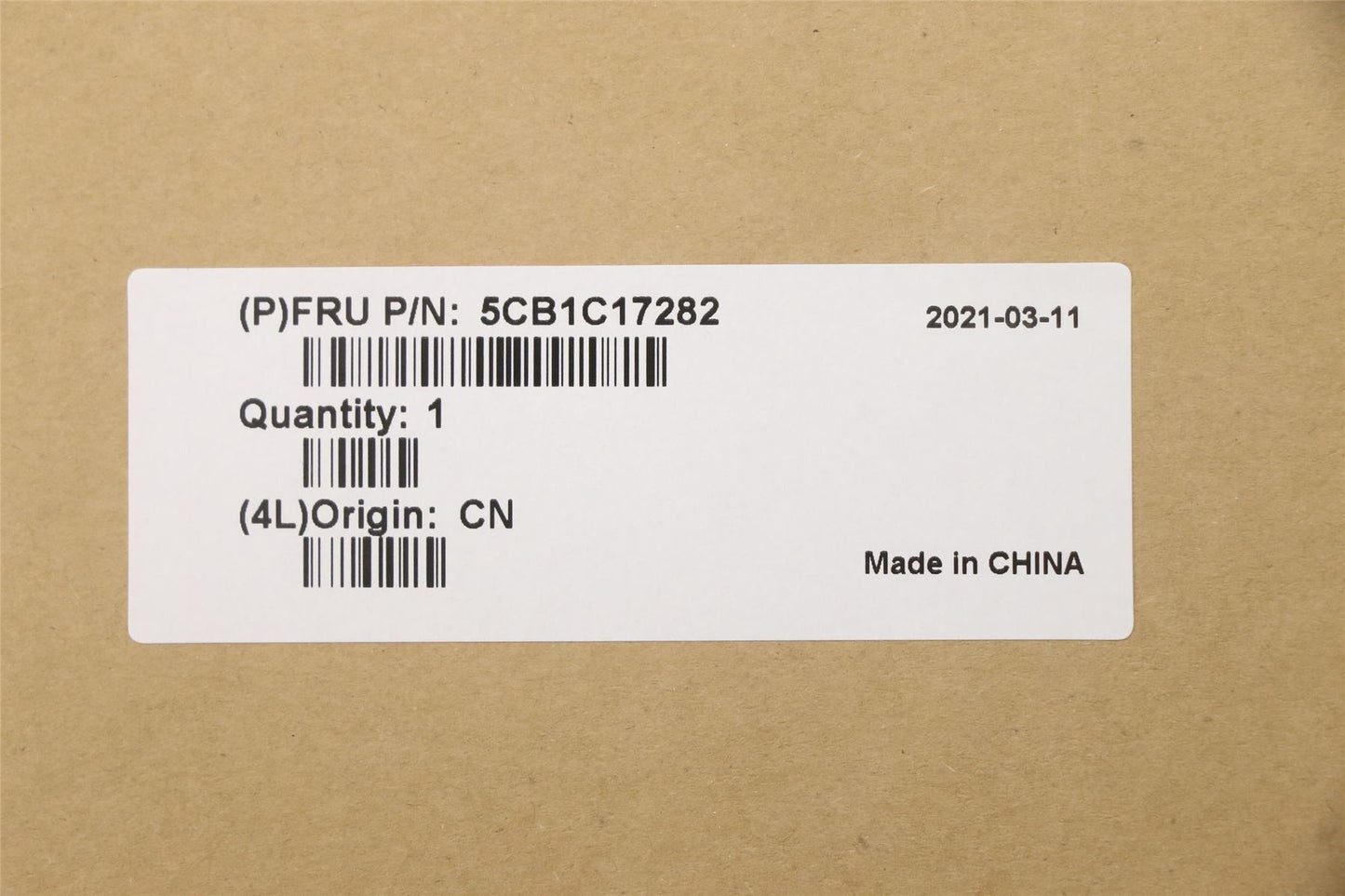 Lenovo IdeaPad 3-15ITL05 Keyboard Palmrest Top Cover Belgian Grey 5CB1C17282
