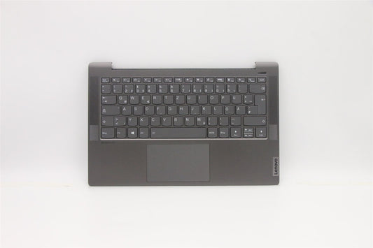 Lenovo IdeaPad 5-14ARE05 Palmrest Cover Touchpad Keyboard German Grey 5CB1A14112