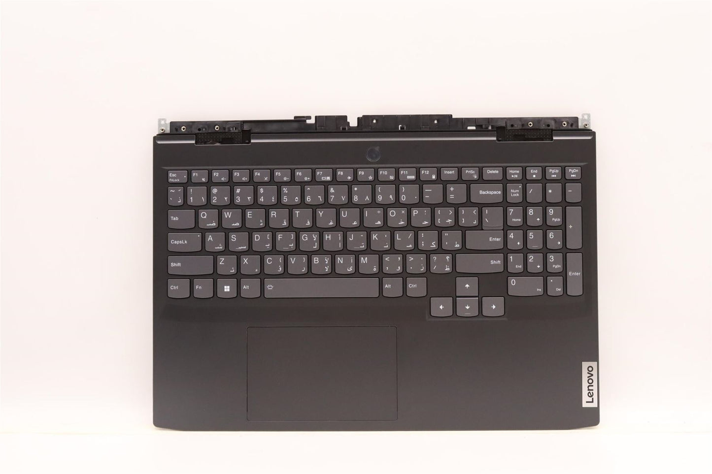 Lenovo IdeaPad 3 15IAH7 Palmrest Cover Touchpad Keyboard Arabic Black 5CB1H89918