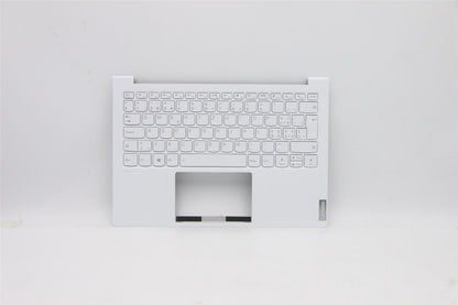 Lenovo Yoga 7 13ITL5 Palmrest Cover Keyboard Swiss White 5CB1B08012