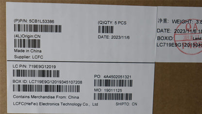 Lenovo Upper Case ASM_FRA L82WS RGBWOT_WL 5CB1L53386