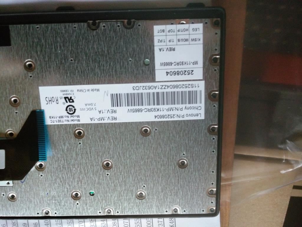 Lenovo CCYT3E1TC84keyBlkKeyBlkFKBD(win8) Keyboard 25208604