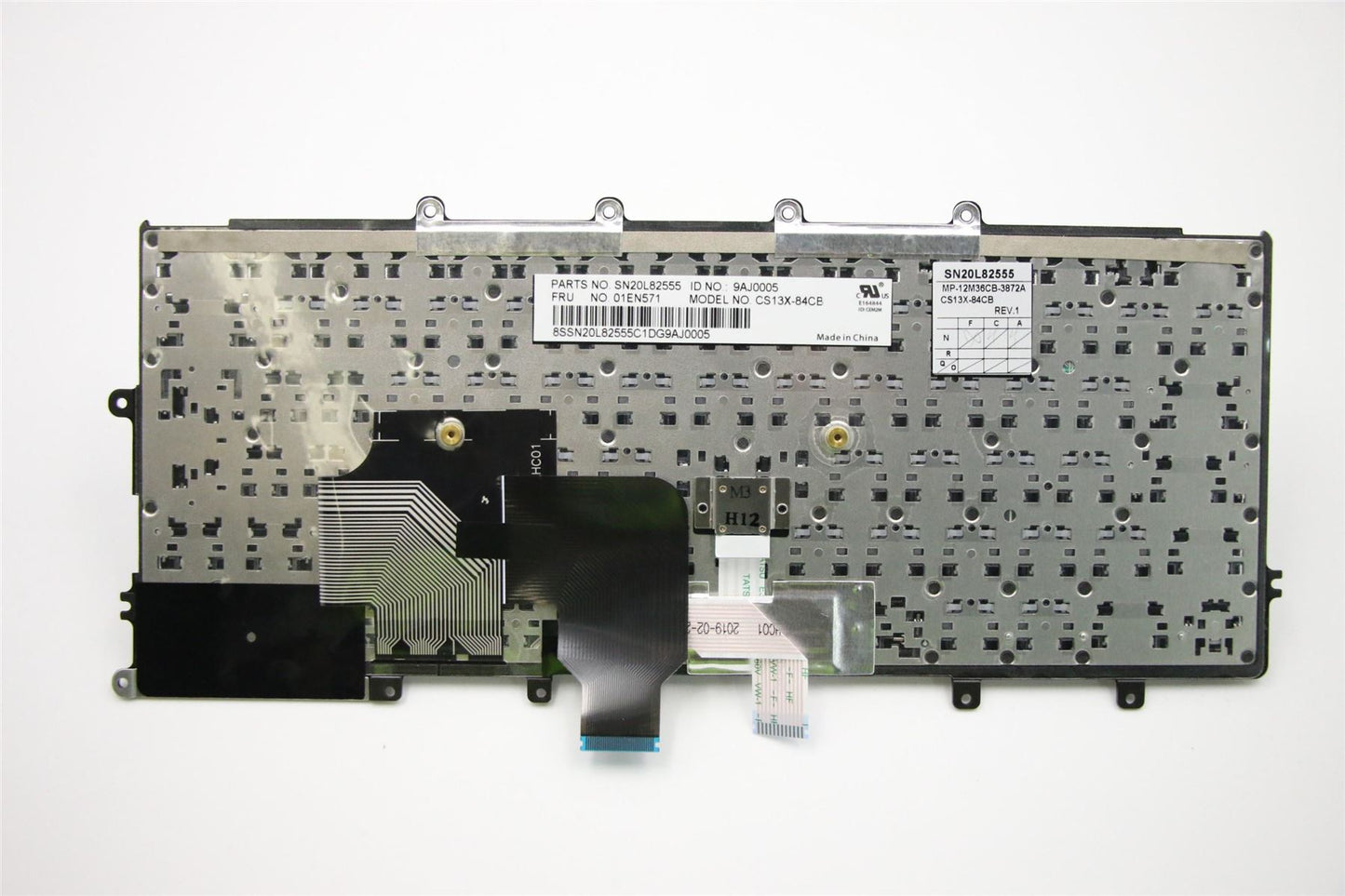 Lenovo ThinkPad X270 A275 Keyboard Slovakian Black 01EN571