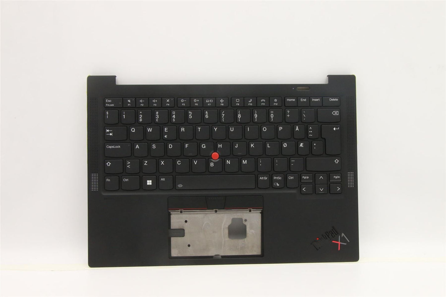 Lenovo ThinkPad X1 9th Gen Keyboard Palmrest Top Cover Norwegian 5M11C53250