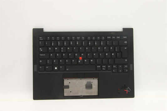 Lenovo ThinkPad X1 9th Gen Keyboard Palmrest Top Cover Norwegian 5M11C53250