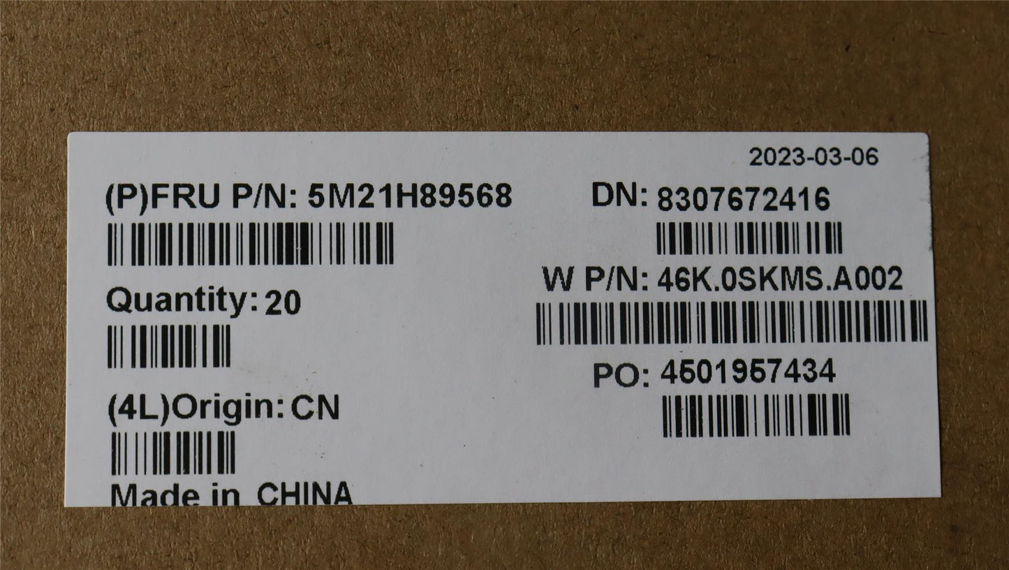 Lenovo MECHANICAL FRU MECH PACK MYLAR YG CAM 5M21H89568