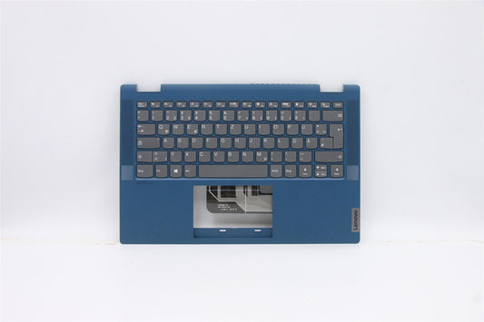 Lenovo IdeaPad 5 14IIL05 Keyboard Palmrest Top Cover German Grey 5CB0Y85597