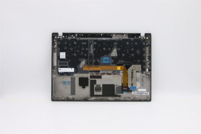 Lenovo ThinkPad T495s Keyboard Palmrest Top Cover Spanish Black 5M11A08754
