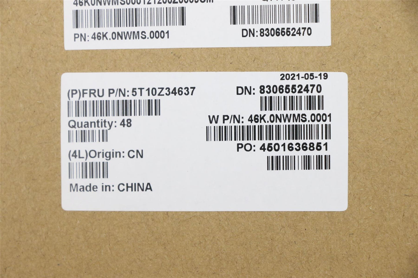 Lenovo 5T10Z34637 TAPE FRU TAPE Removable Tape(L+R)