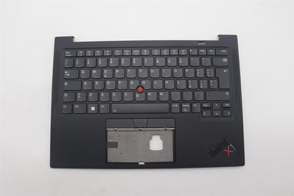 Lenovo ThinkPad X1 11th Gen Keyboard Palmrest Top Cover Italian Black 5M11H62805
