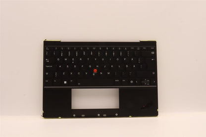 Lenovo ThinkPad Z13 Gen 1 Keyboard Palmrest Top Cover Black Backlit 5M11H95058
