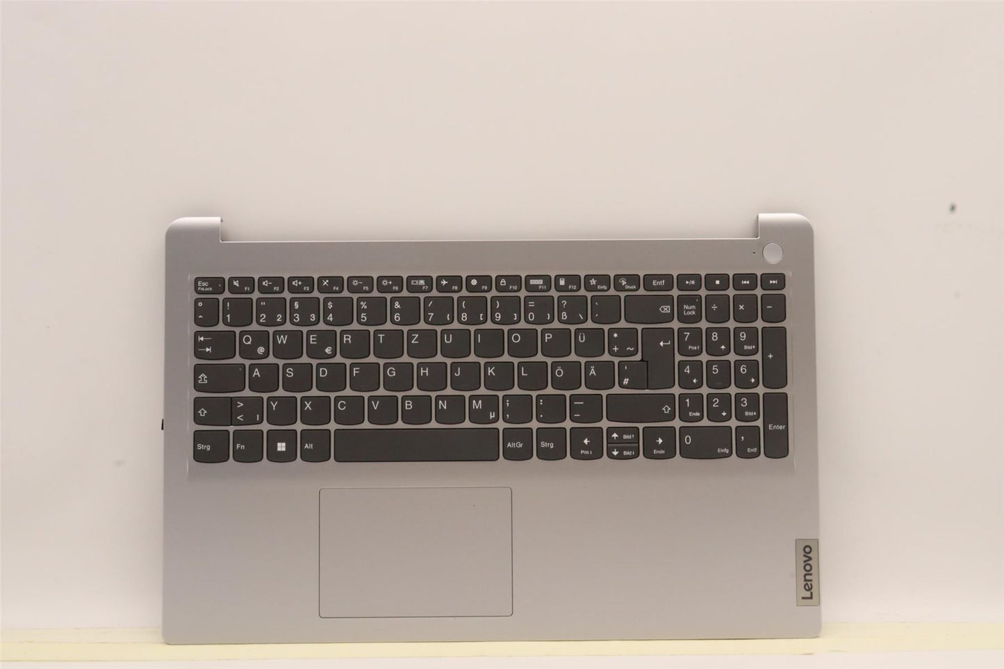 Lenovo IdeaPad 1 15IGL7 Palmrest Cover Touchpad Keyboard German Grey 5CB1J19740