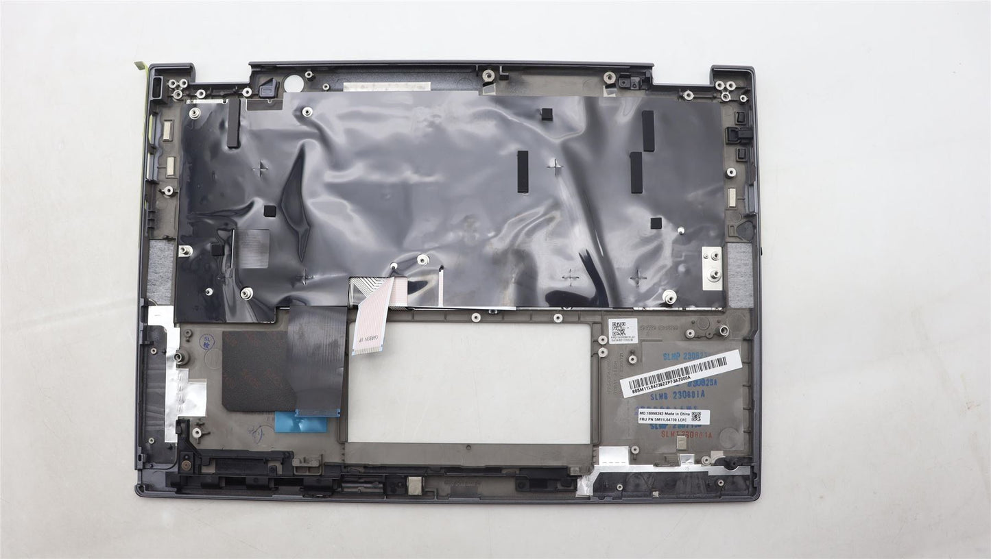 Lenovo ThinkPad X13 Gen 4 Keyboard Palmrest Top Cover Spanish Grey 5M11L64739