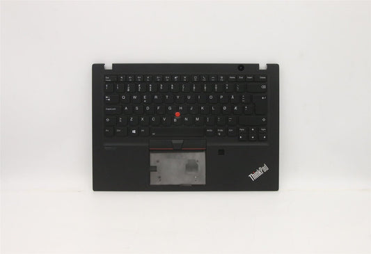 Lenovo ThinkPad T14s Keyboard Palmrest Top Cover Norwegian Black 5M10Z54276