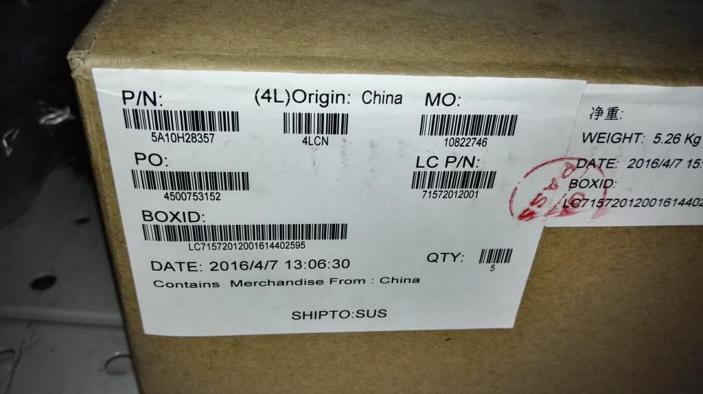Lenovo Delta ADL230NDC3A 20V11.5A 5A10H28357