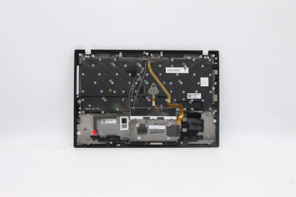 Lenovo ThinkPad X1 8th Gen Keyboard Palmrest Top Cover India English 5M10Z27469
