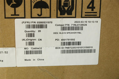 Lenovo IdeaPad 3 15IAH7 3 15ARH7 Speaker Speakers 5SB0S31970