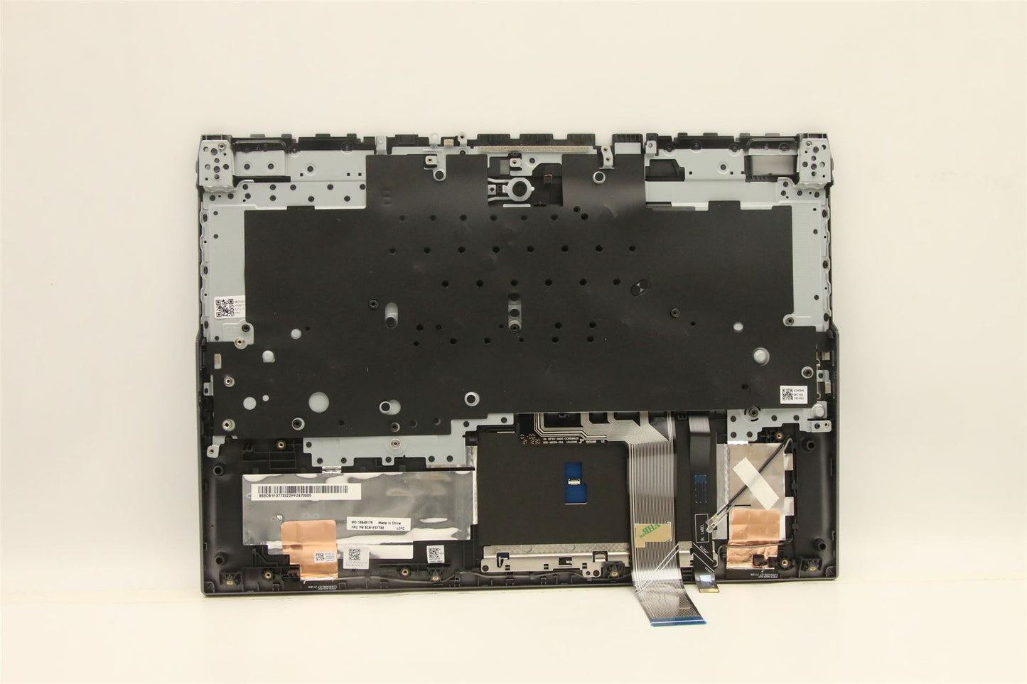 Lenovo 5 16IAH7H Palmrest Cover Touchpad Keyboard Arabic Storm Grey 5CB1F37733
