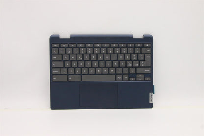 Lenovo Flex 3 11IJL6 Palmrest Cover Touchpad Keyboard Italian Blue 5CB1D05169