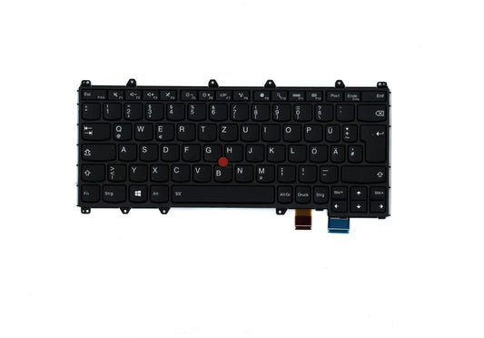 Lenovo Yoga 260 Keyboard German Black Backlit 00PA136