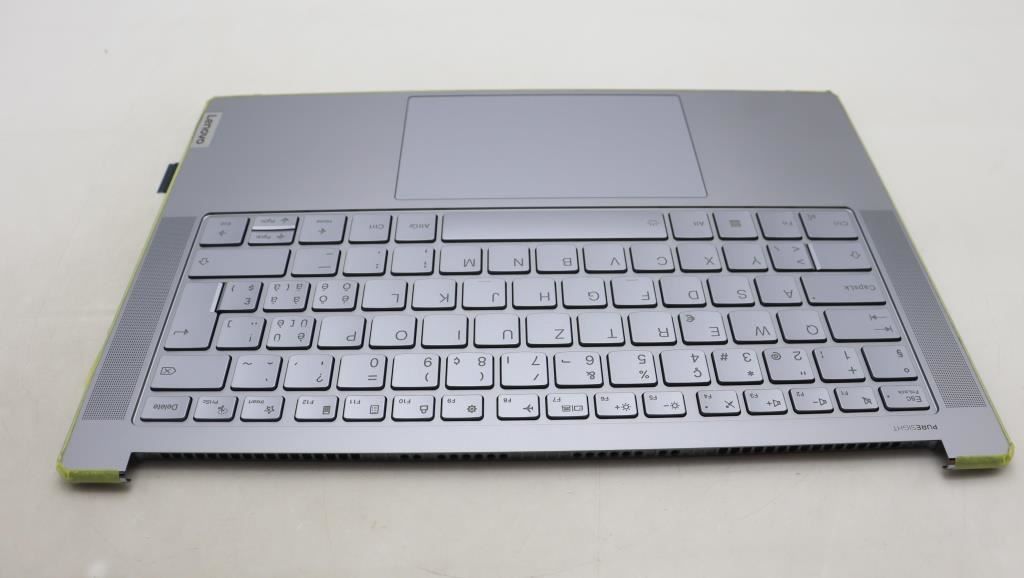 Lenovo Yoga 7 14APU8 Palmrest Cover Touchpad Keyboard Switzerland 5CB1L80551
