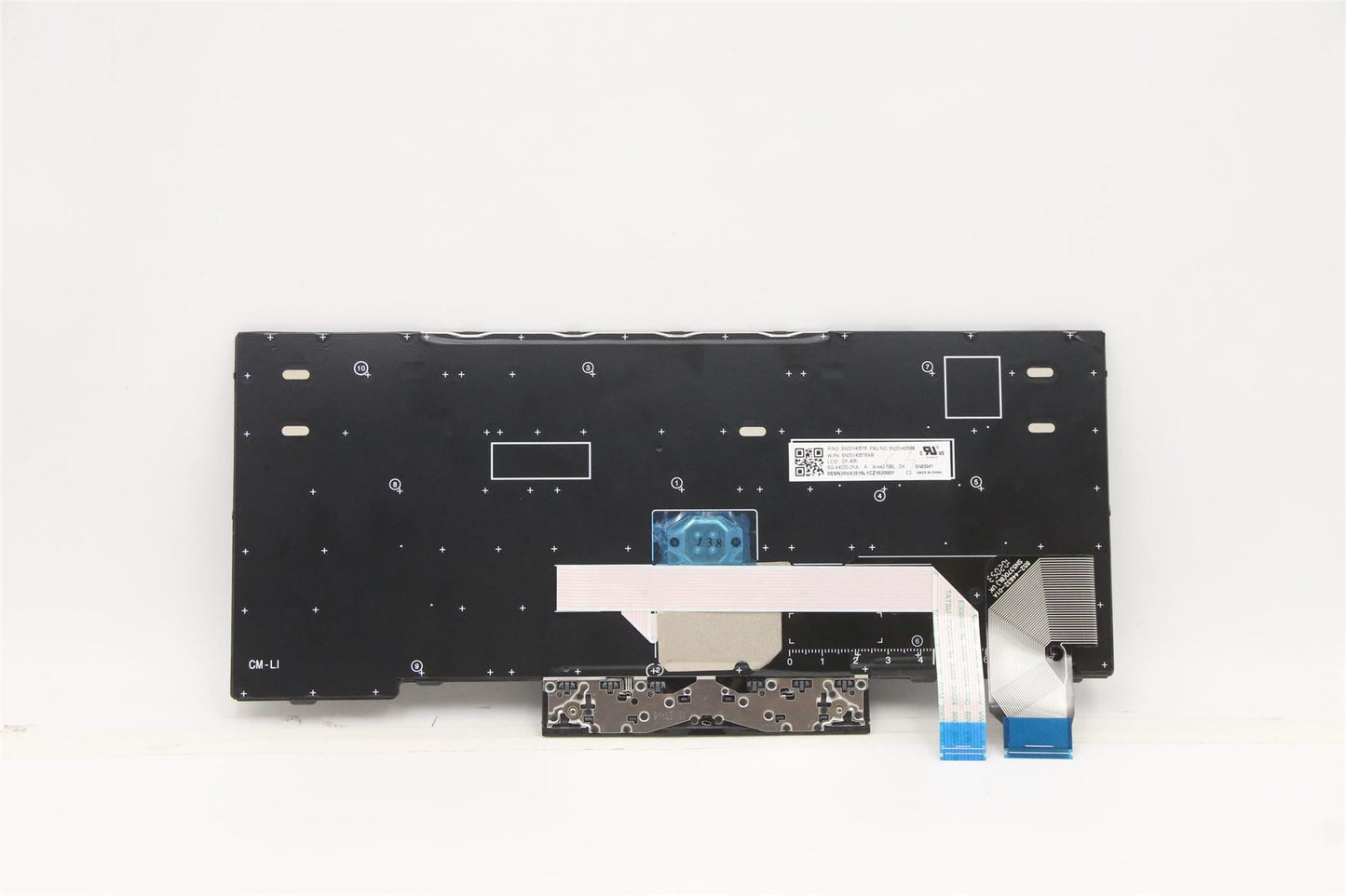 Lenovo ThinkPad L13 2 Keyboard Danish Silver 5N20V43444