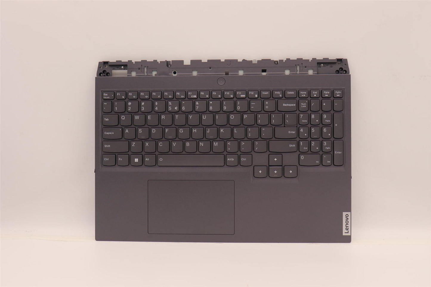 Lenovo 5 16IAH7H Palmrest Cover Touchpad Keyboard US Euro Slate Grey 5CB1F37739
