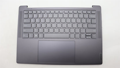 Lenovo Yoga 7 14APH8 Palmrest Cover Touchpad Keyboard US Storm Grey 5CB1L80276