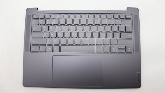Lenovo Yoga 7 14APH8 Palmrest Cover Touchpad Keyboard US Storm Grey 5CB1L80276