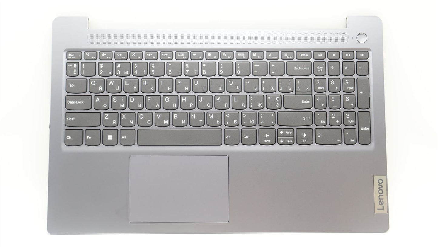 Lenovo IdeaPad 3 15IRU8 Palmrest Cover Touchpad Keyboard Ukrainian 5CB1L45869