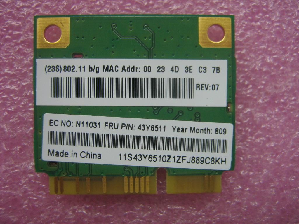 Lenovo FRU Harrison Board 43Y6511