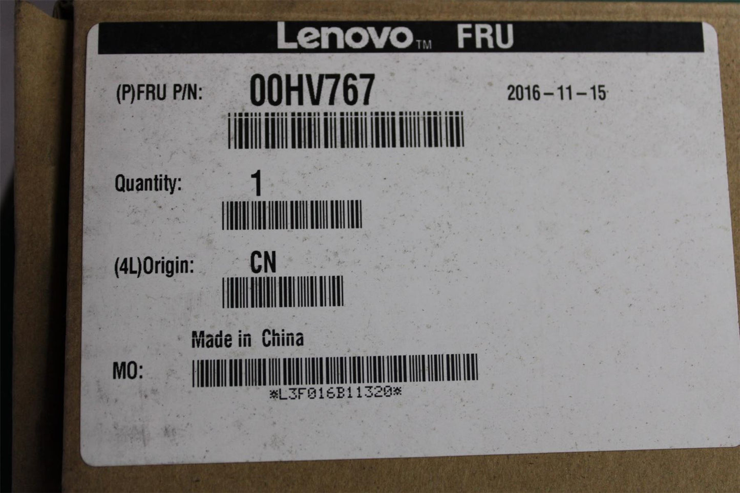 Lenovo MINISAS HD to 4 SATA 00HV767