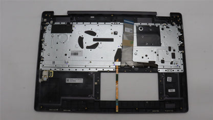 Lenovo Yoga 7 16IRL8 Keyboard Palmrest Top Cover Nordic Storm Grey 5CB1L31847
