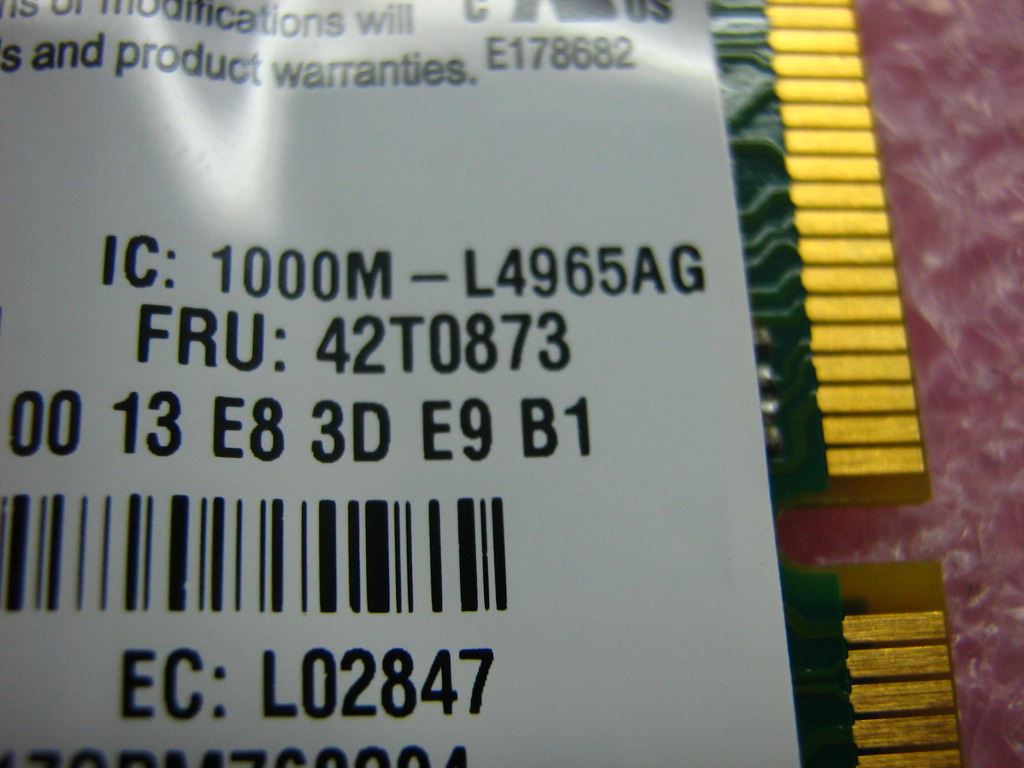 Lenovo FRU Kedron_ABG Board 42T0873